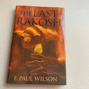 Book the last Rakosh f Paul Wilson Hdbk signed